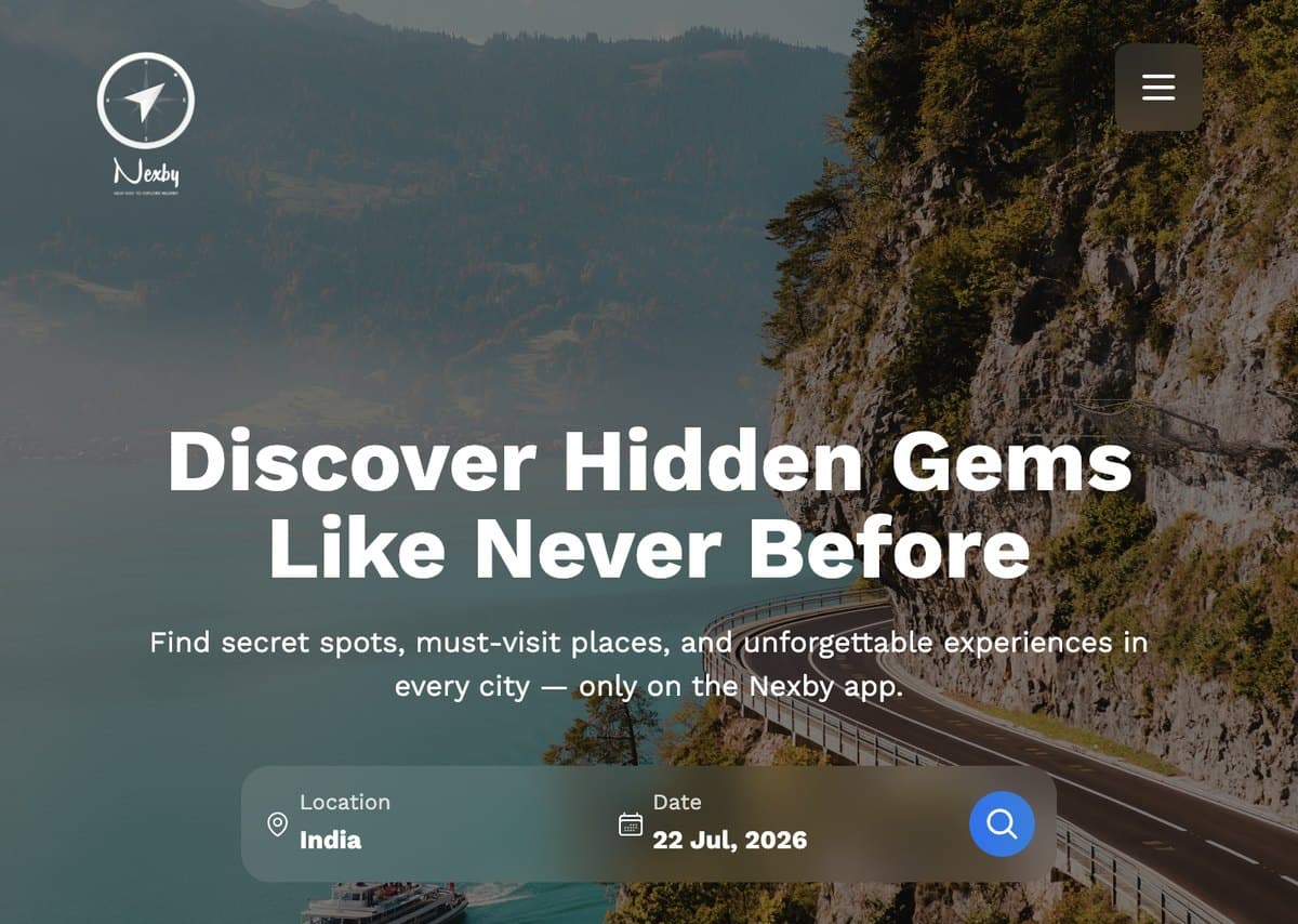 Nexby Travel website